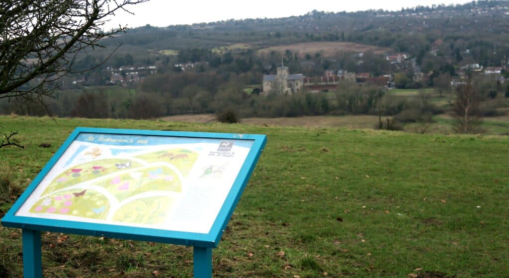 St Catherine's Hill walk