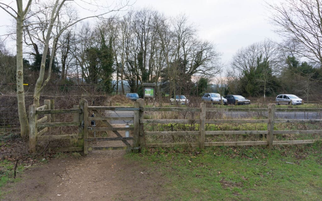 Stockbridge Down walk car park