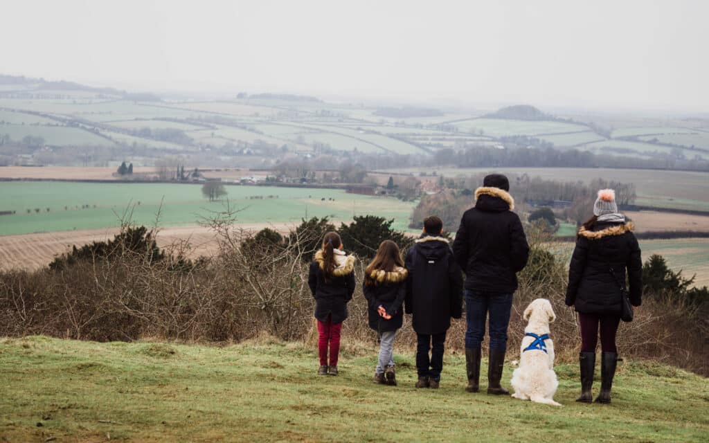 Stockbridge Down walk